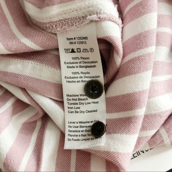 JACHS Girlfriend Womens Striped Button Down Shirt - Picture 7 of 7